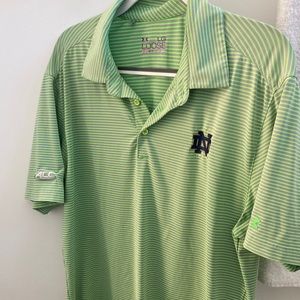 Large Mens Notre Dame Polo